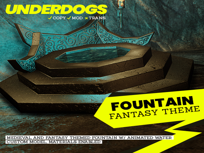 [UnderDogs] - Fantasy Fountain - Mesh