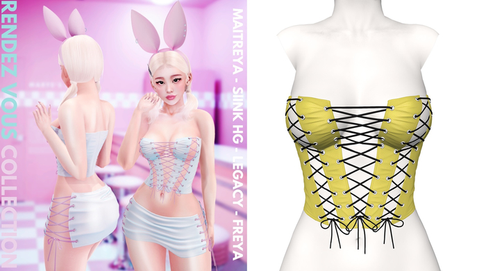 Rebelpill - Rendez Vous Collection Top Yellow