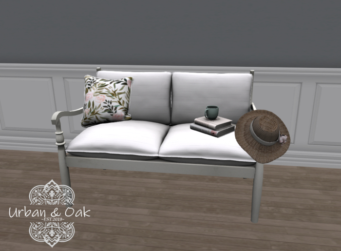 {U&O} Garden Reading Bench