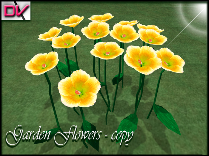 vendor Garden flowers hibiscus yellow