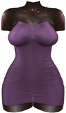 Kaithleen's Slippery Dress - Purple