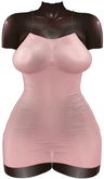 Kaithleen's Slippery Dress - Poudre