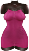 Kaithleen's Slippery Dress - Lipstick