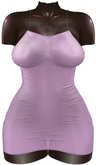 Kaithleen's Slippery Dress - Lavender
