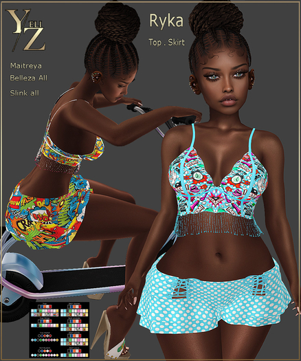 >> UnPack HUD << YELIZ MESH "RYKA" - DEMO