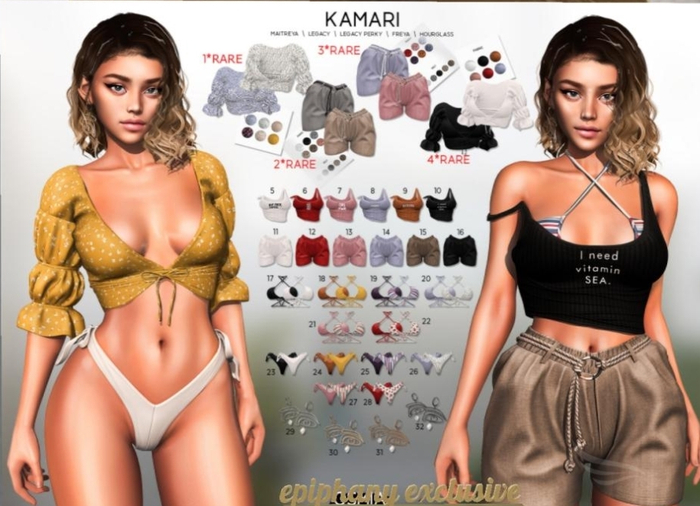 OSMIA - Kamari.Gacha.Shorts - M - Ruby