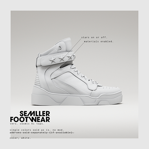 [retired from mainstore] Semller - Cosmic Sneakers White (add)