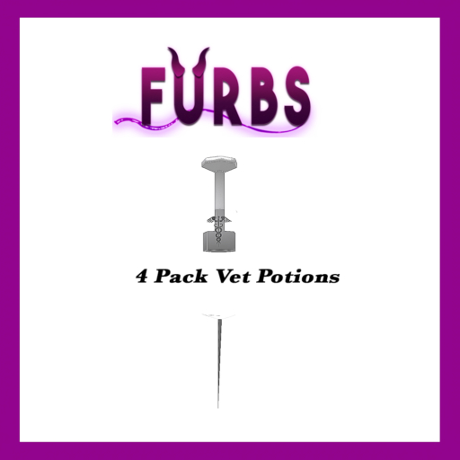 Furb Vet syringe 4-pack