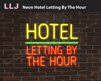 LLJ Neon Hotel Letting By The Hour
