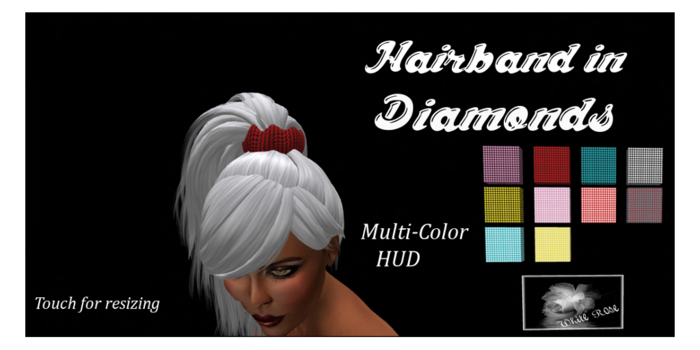 Hairband in Diamonds (Bagged)