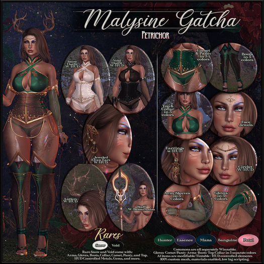 :[P]:- Malysine Gatcha - Earrings