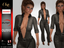 Brunsen Couture - Danny Chic Outfit Black Chess