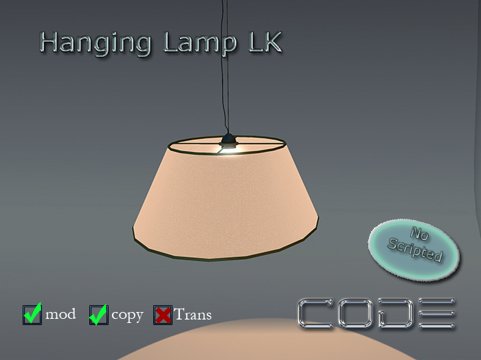 *CODE* Hanging Lamp LK