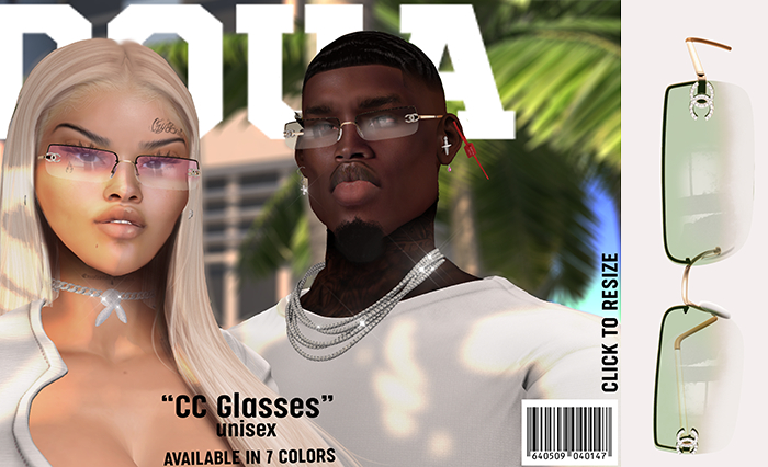Doua unpacker CCGlasses Green(wear me)