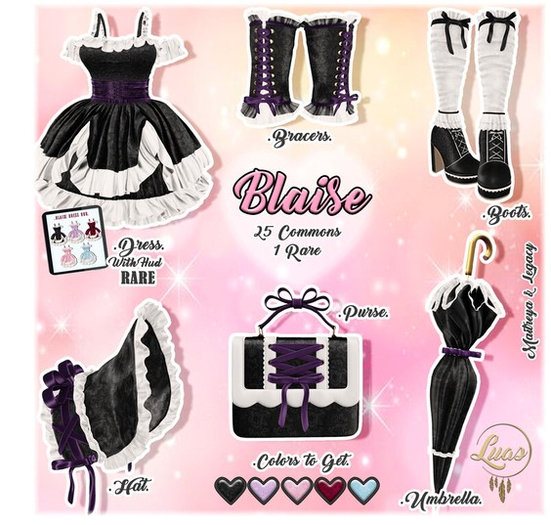 Luas Blaise Dress Legacy RARE