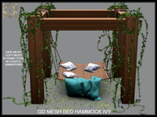 GD MESH BED HAMMOCK IVY