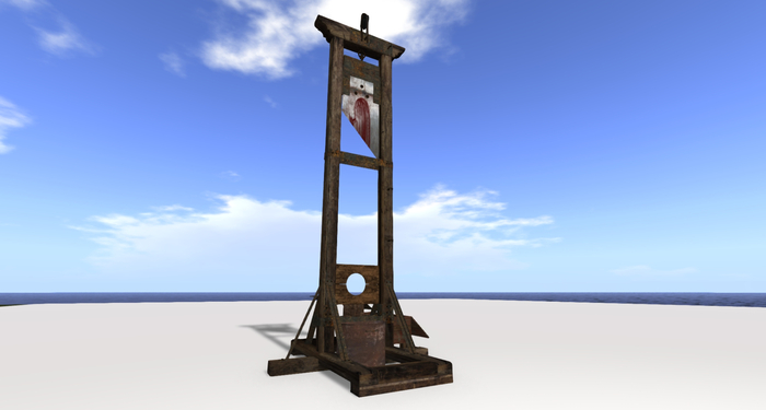 Old guillotine Mesh