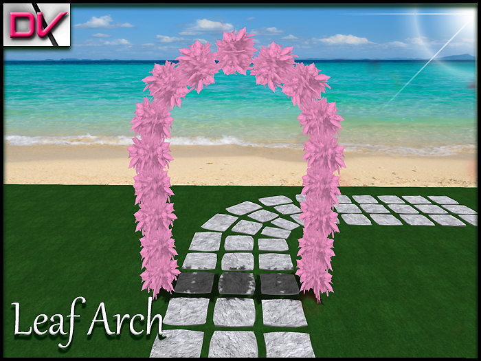 vendor leaf Arch pink