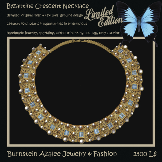 Byzantine Crescent Necklace