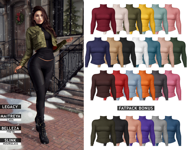 TETRA - Neva - Turtleneck (Fatpack)