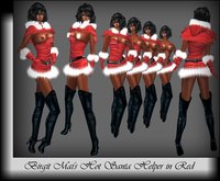 Birgit Mai's Hot Santa Helper in Red (BOXED)