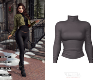 TETRA - Neva - Turtleneck (Taupe)