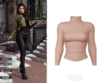 TETRA - Neva - Turtleneck (Cream)