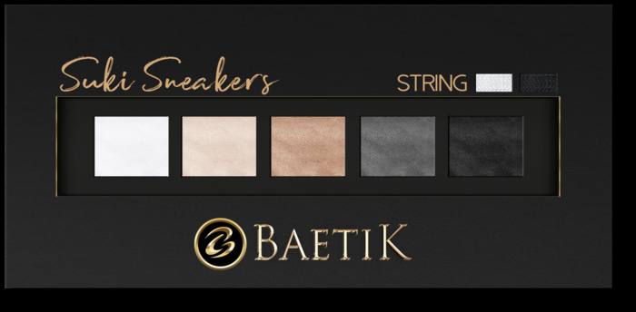 Baetik : Suki Sneakers : Essence