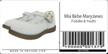 Mia Bebe TODDLER & YOUTH Rachel MaryJane Shoes - Harlequin [Wear]