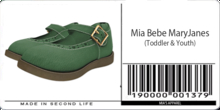 Mia Bebe TODDLER & YOUTH Rachel MaryJane Shoes - Hunter [Wear]
