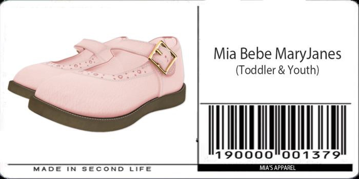 Mia Bebe TODDLER & YOUTH Rachel MaryJane Shoes - Peony [Wear]