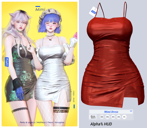 MIWAS / Mimi Tight dress #Red