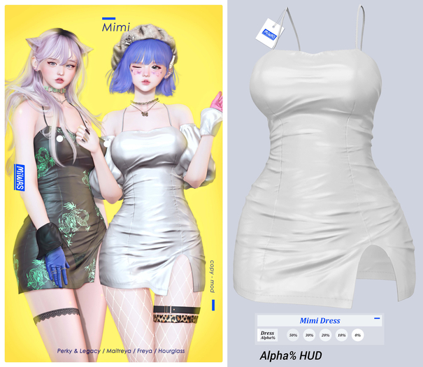 MIWAS / Mimi Tight dress #White