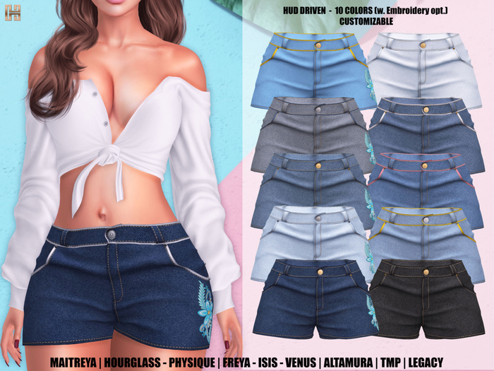 [hh] Toni Shorts DENIM