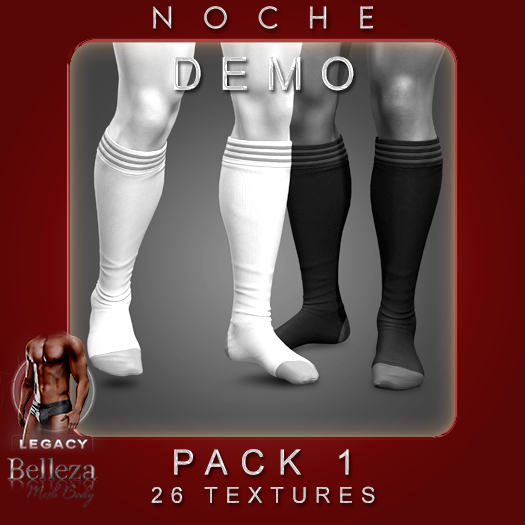 NOCHE. Athletic Socks Solid Pack DEMO