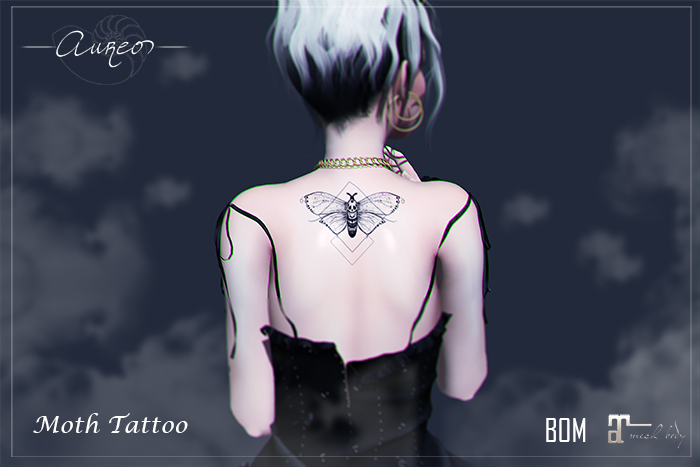 AUREO - Moth Tattoo