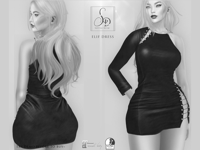 -Sentinus-Elif Mini Dress  2Colors DEMO