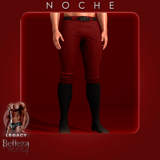 NOCHE. Robinson Pants Red