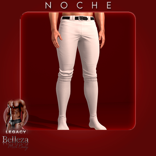 NOCHE. Robinson Pants White