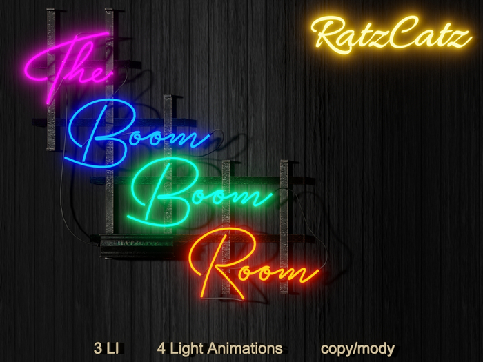 .: RatzCatz :. Neon Sign *The Boom Boom Room*