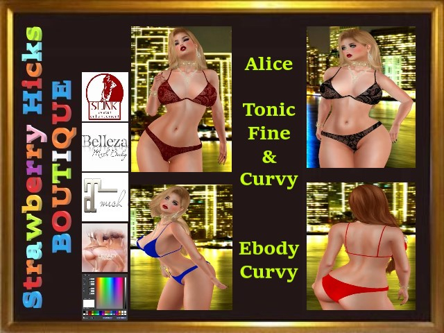 Strawberry Lingerie#02-2Piece_All&HUD