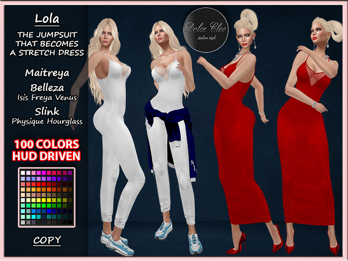 !!OUTLET!! LOLA ♥ STRETCH DRESS OR JUMPSUIT