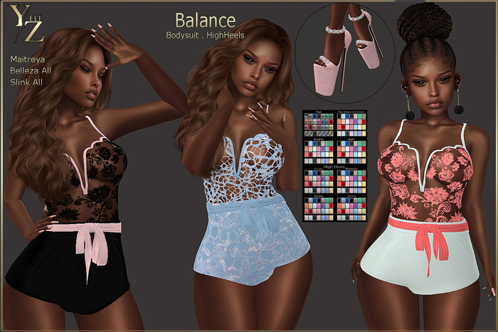 >> UnPack HUD << YELIZ MESH "BALANCE" - DEMO