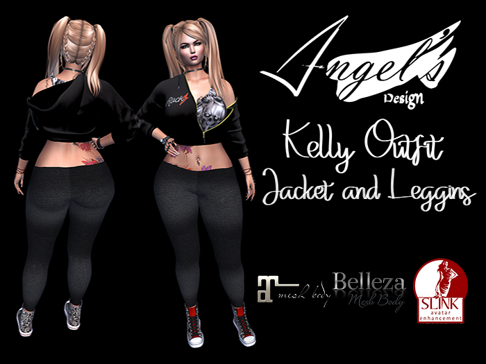 Kelly Outfit Jacket and Leggins - Angels Deisgn