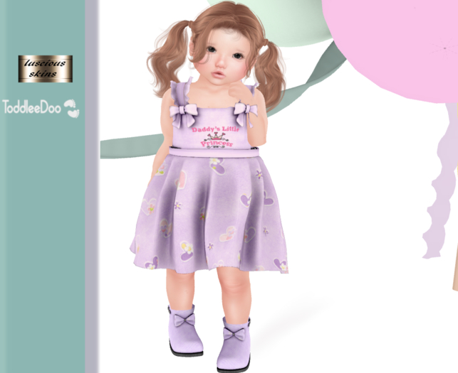 Faye BOM skin and  Toddleedoo shape tone 2 & outfit 