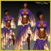 **F.C.L**  boite lady purple