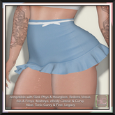 [HC] Milla Powder Skirt for Slink, Belleza, Maitreya, eBody, Signature, Legacy & Tonic
