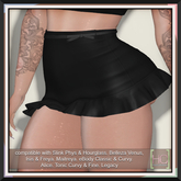 [HC] Milla Black Skirt for Slink, Belleza, Maitreya, eBody, Signature, Legacy & Tonic