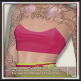 [HC] Milla Fuchsia Bustier Top for Slink (inc. Petite), Belleza, Maitreya, eBody, Signature, Legacy & Tonic