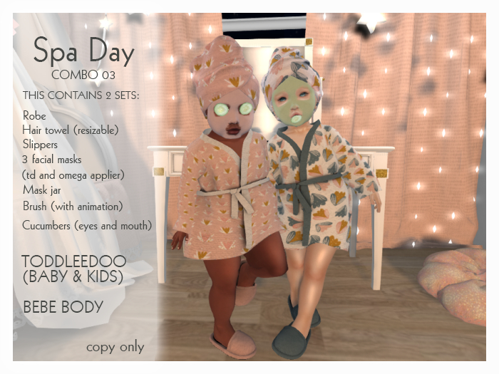 {Little Tots} Spa day - Combo 03